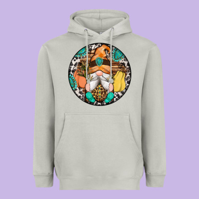 Fall Gnomes Round Earrings 1 Heavyweight Hoodie Designed By Artiststas