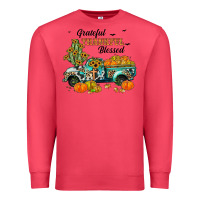 Cardinal grateful thankful blessed Premium Sweatshirt - JahusDesignShop