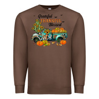 Chestnut grateful thankful blessed Premium Sweatshirt - JahusDesignShop