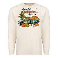Sandshell grateful thankful blessed Premium Sweatshirt - JahusDesignShop