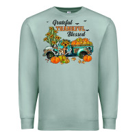 Seafoam grateful thankful blessed Premium Sweatshirt - JahusDesignShop