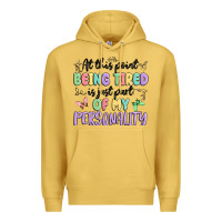 Antique Gold at this point being tired is just part of my perso Premium Hoodie - MaliasSmallBusiness