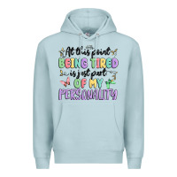 Blue Mist at this point being tired is just part of my perso Premium Hoodie - MaliasSmallBusiness
