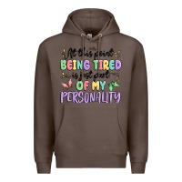 Coffee at this point being tired is just part of my perso Premium Hoodie - MaliasSmallBusiness