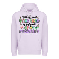 Lilac at this point being tired is just part of my perso Premium Hoodie - MaliasSmallBusiness