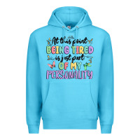 Ocean Blue at this point being tired is just part of my perso Premium Hoodie - MaliasSmallBusiness