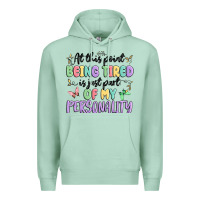 Seafoam at this point being tired is just part of my perso Premium Hoodie - MaliasSmallBusiness