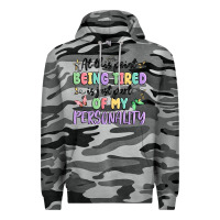Slate Camo at this point being tired is just part of my perso Premium Hoodie - MaliasSmallBusiness