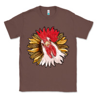 Chestnut sunflower with rooster Classic Tee - RanaPortraitStore