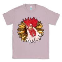 Lilac sunflower with rooster Classic Tee - RanaPortraitStore