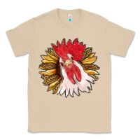Mushroom sunflower with rooster Classic Tee - RanaPortraitStore