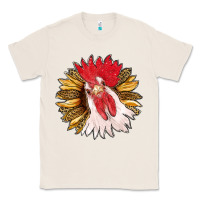 Natural sunflower with rooster Classic Tee - RanaPortraitStore