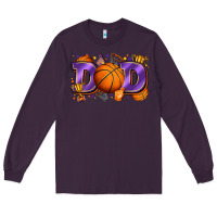 Plum dad basketball Long Sleeve Tee - Zillion Design Studio