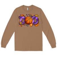 Toasted Coconut dad basketball Long Sleeve Tee - Zillion Design Studio