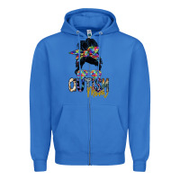 True Royal autism mom Zipper Hoodie - SublimationCraftShop