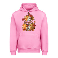 Fuchsia Pink blessed Urban Hoodie - MaliasSmallBusiness