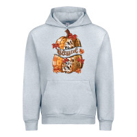 Heather Grey blessed Urban Hoodie - MaliasSmallBusiness