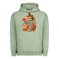 Pigment Oil Green blessed Urban Hoodie - MaliasSmallBusiness