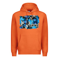 Carrot westerb cowhide winter background Premium Hoodie - AdoDesignShop