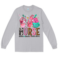 Moon Dust nurse coffee scrubs rubber gloves Long Sleeve Tee - texasbilliewilder
