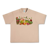 Burro floral hustler coffee cups Urban Heavy Tee - texasbilliewilder
