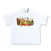 White floral hustler coffee cups Urban Heavy Tee - texasbilliewilder
