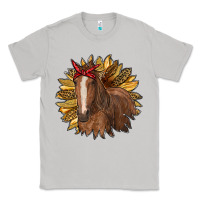Moon Dust sunflower with horse Classic Tee - RanaPortraitStore