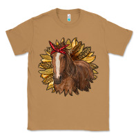 Toasted Coconut sunflower with horse Classic Tee - RanaPortraitStore