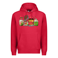 Cardinal juneteenth coffee cups Premium Hoodie - MaliasSmallBusiness