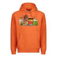 Carrot juneteenth coffee cups Premium Hoodie - MaliasSmallBusiness