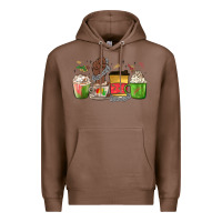 Chestnut juneteenth coffee cups Premium Hoodie - MaliasSmallBusiness