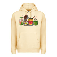 Pina Colada juneteenth coffee cups Premium Hoodie - MaliasSmallBusiness