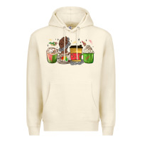 Sandshell juneteenth coffee cups Premium Hoodie - MaliasSmallBusiness