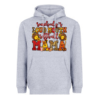Heather Grey somebody's loud mouth softball mama Heavyweight Hoodie - Jasminsmagicworld