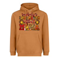 Meerkat somebody's loud mouth softball mama Heavyweight Hoodie - Jasminsmagicworld