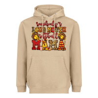 Mushroom somebody's loud mouth softball mama Heavyweight Hoodie - Jasminsmagicworld