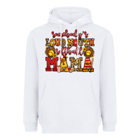 White somebody's loud mouth softball mama Heavyweight Hoodie - Jasminsmagicworld