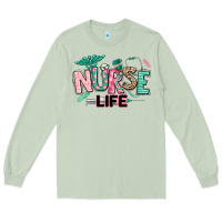 Matcha nurse life Long Sleeve Tee - texasbilliewilder
