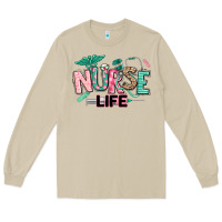 Mushroom nurse life Long Sleeve Tee - texasbilliewilder