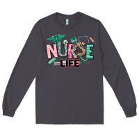Smoke nurse life Long Sleeve Tee - texasbilliewilder