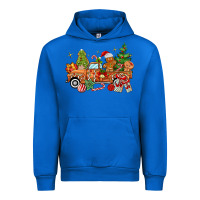 Cobalt christmas gingerbread truck Urban Hoodie - MaliasSmallBusiness