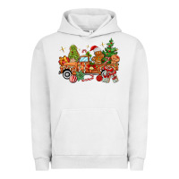 Pigment Lunar Rock christmas gingerbread truck Urban Hoodie - MaliasSmallBusiness