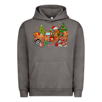 Pigment Tornado christmas gingerbread truck Urban Hoodie - MaliasSmallBusiness