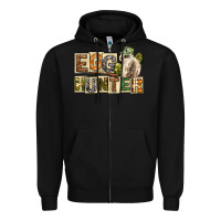 Black Egg Hunter Easter Day Zipper Hoodie - Neo Western