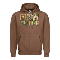 Chestnut Egg Hunter Easter Day Zipper Hoodie - Neo Western