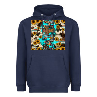 Navy faith Heavyweight Hoodie - JahusDesignShop