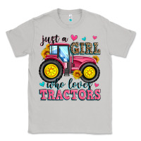 Moon Dust just a girl who loves tractors Classic Tee - Zillion Design Studio