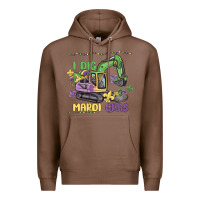 Chestnut i dig mardi gras Premium Hoodie - MaliasSmallBusiness