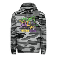 Slate Camo i dig mardi gras Premium Hoodie - MaliasSmallBusiness