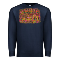 Navy cinco de mayo leopard glitter Premium Sweatshirt - Artiststas